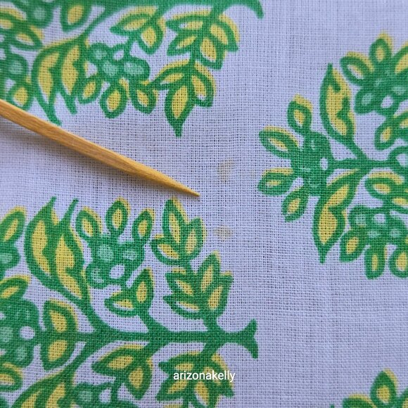 Calypso St. Barth Cotton Sarong Scarf Beads Green - Picture 2 of 15